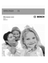 Bosch HMV5051U/01 Installation guide
