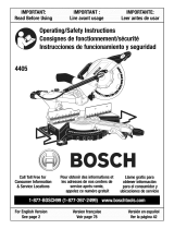 Bosch 4405 Owner's manual