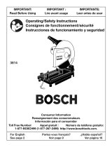 Bosch 3814 Owner's manual