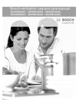 Bosch DUH36122UC/01 Owner's manual