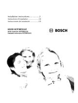 Bosch HCP30E51UC/01 Installation guide