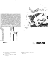 Bosch B26FT80SNS/04 Owner's manual