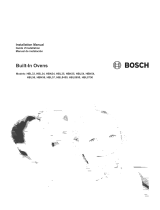 Bosch HBN3450UC/09 Installation guide