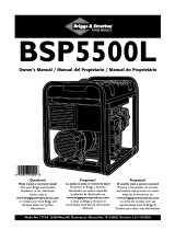 Briggs & Stratton BSP5500L Owner's manual