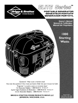Briggs & Stratton Elite series 01532-2 Owner's manual