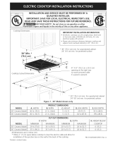 Frigidaire FPEC3085KSA Installation guide