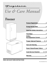 Frigidaire FFU17FC4AW3 Owner's manual