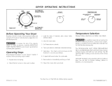Frigidaire FLGB8200FS1 Owner's manual