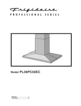 Frigidaire PL36PC50EC Owner's manual