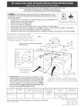 Frigidaire CPCS389EC4 Installation guide