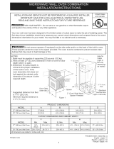 Kenmore FGMC2765PBD Installation guide