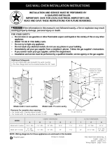 Frigidaire FGB557CEBD Installation guide