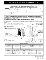 Frigidaire FEB398WECC Installation guide