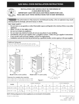 Kenmore FGB24S5DCG Installation guide