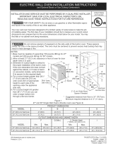 Kenmore FGEW3065PWF Installation guide