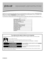 Jenn-Air JDB8200AWP3 Owner's manual