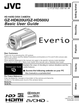 JVC GZ-HD620BUS Owner's manual
