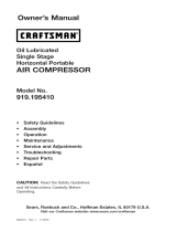 Craftsman 919195410 Owner's manual