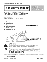 Craftsman 358381600 Owner's manual