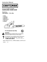 Craftsman 358350590 Owner's manual