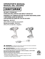 Craftsman 12521417 Owner's manual