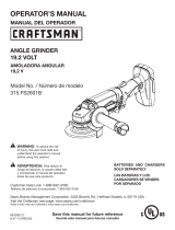 Craftsman 315.FS2601B User manual