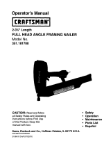 Craftsman 351181780 Owner's manual