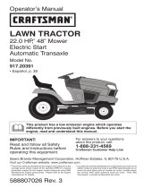 Craftsman 917203911 Owner's manual