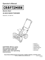 Craftsman 247887791 Owner's manual