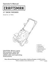 Craftsman 2479854 Owner's manual