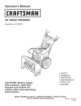 Craftsman 247887910 Owner's manual