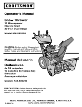 Craftsman 536889250 Owner's manual