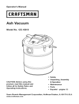Craftsman 12516819 Owner's manual