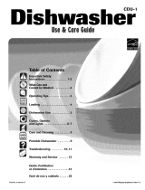 Crosley CDU650AWB37 Owner's manual