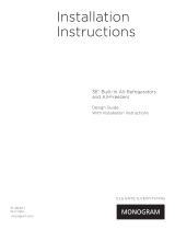 GE ZIFS360NHBRH Installation guide