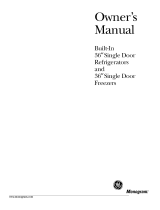 GE ZIF36NMFRH Owner's manual