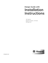 GE ZIW30GNZAII Installation guide