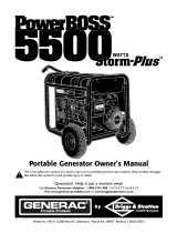 Generac PowerBOSS Storm-Plus 1642-0 Owner's manual