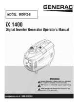 Generac IX1400-5842-0 Owner's manual