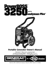 Generac Handyman-Plus PowerBOSS 3250 Owner's manual