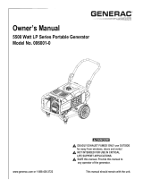 Generac 006001-0 Owner's manual