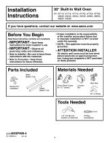 Kenmore 91147753200 Installation guide