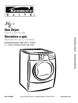 Kenmore 8787 - Elite HE3 7.0 cu. Ft. Electric Dryer Owner's manual