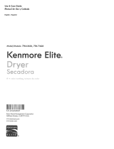 Kenmore Elite 79661622310 User manual