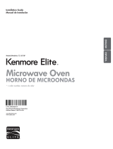 Kenmore Elite 72187583611 Installation guide