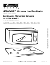 Kenmore Elite Ultra Wave 665.61683 Owner's manual