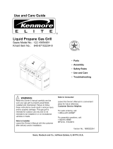 Kenmore Elite 122.16654901 Owner's manual