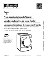 Kenmore Elite HE3 110.4586 Series Owner's manual