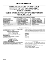 KitchenAid KSRF25FRBT01 Owner's manual