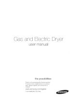 Samsung DV433GTGJWR/A1-01 Owner's manual
